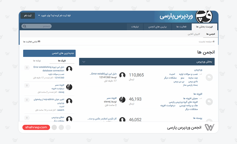 انجمن وردپرس فارسی