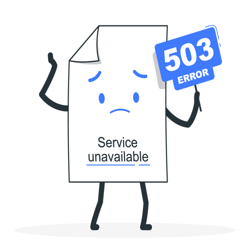 رفع ارور Service Unavailable 503 از سمت وب سرور